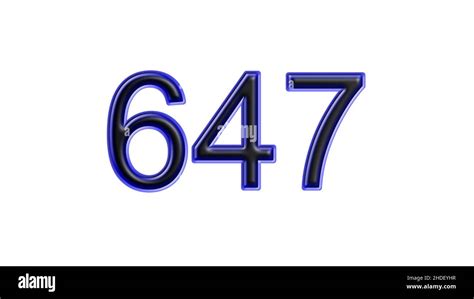 3D Lotto Number: 647 .